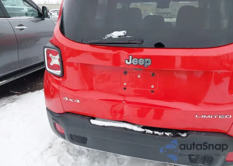 2016 Jeep Renegade Limited z USA, uszkodzony, nr VIN ZACCJBDT0GPD02287